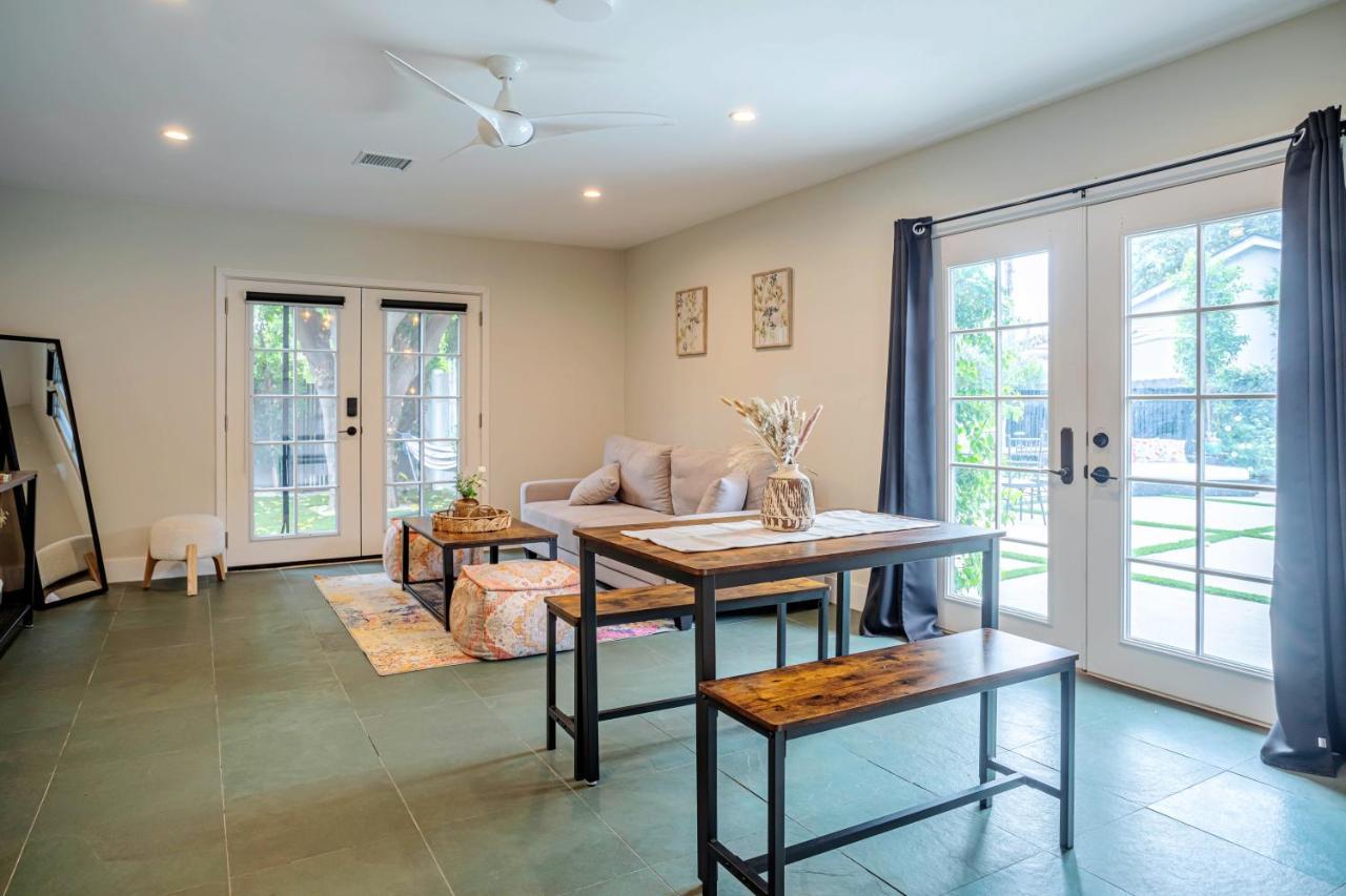 Serene 1 Bed Guest House With Patio Sleeps 6 Los Angeles Exterior photo